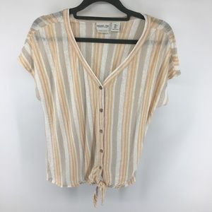 Rachel Zoe Linen Top NWOT
